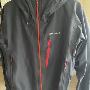 New Montane GORE-TEX PRO Shell Mens Medium Color Black